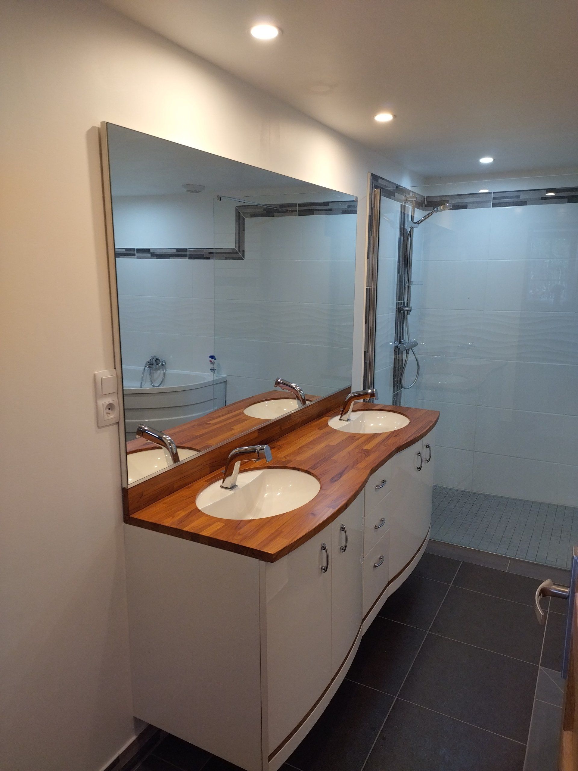 Meuble double vasque de salle de bain