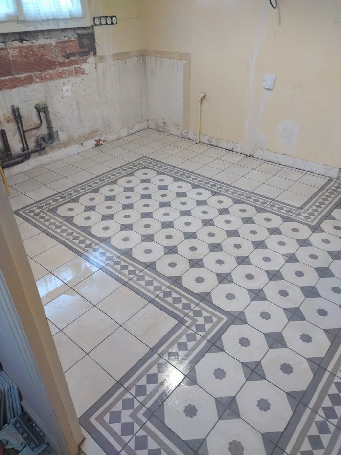 Carrelage intérieur à motifs 