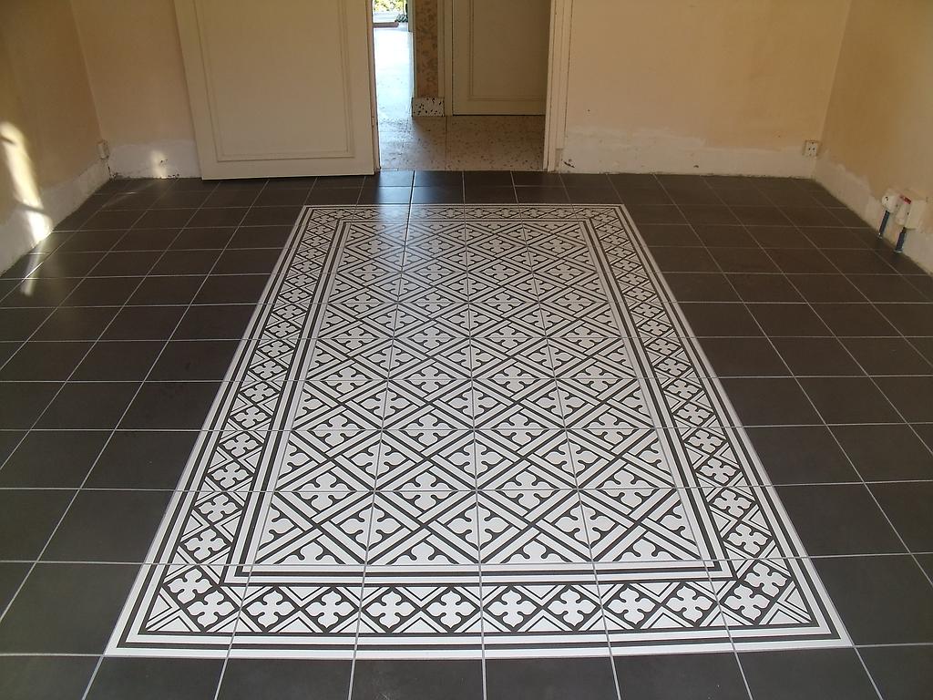 Carrelage noir & blanc