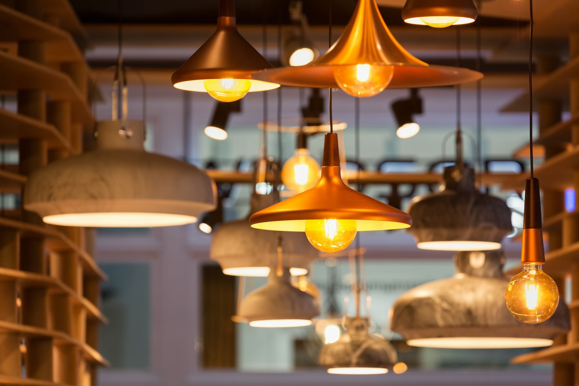 Deckenbeleuchtung Restaurant