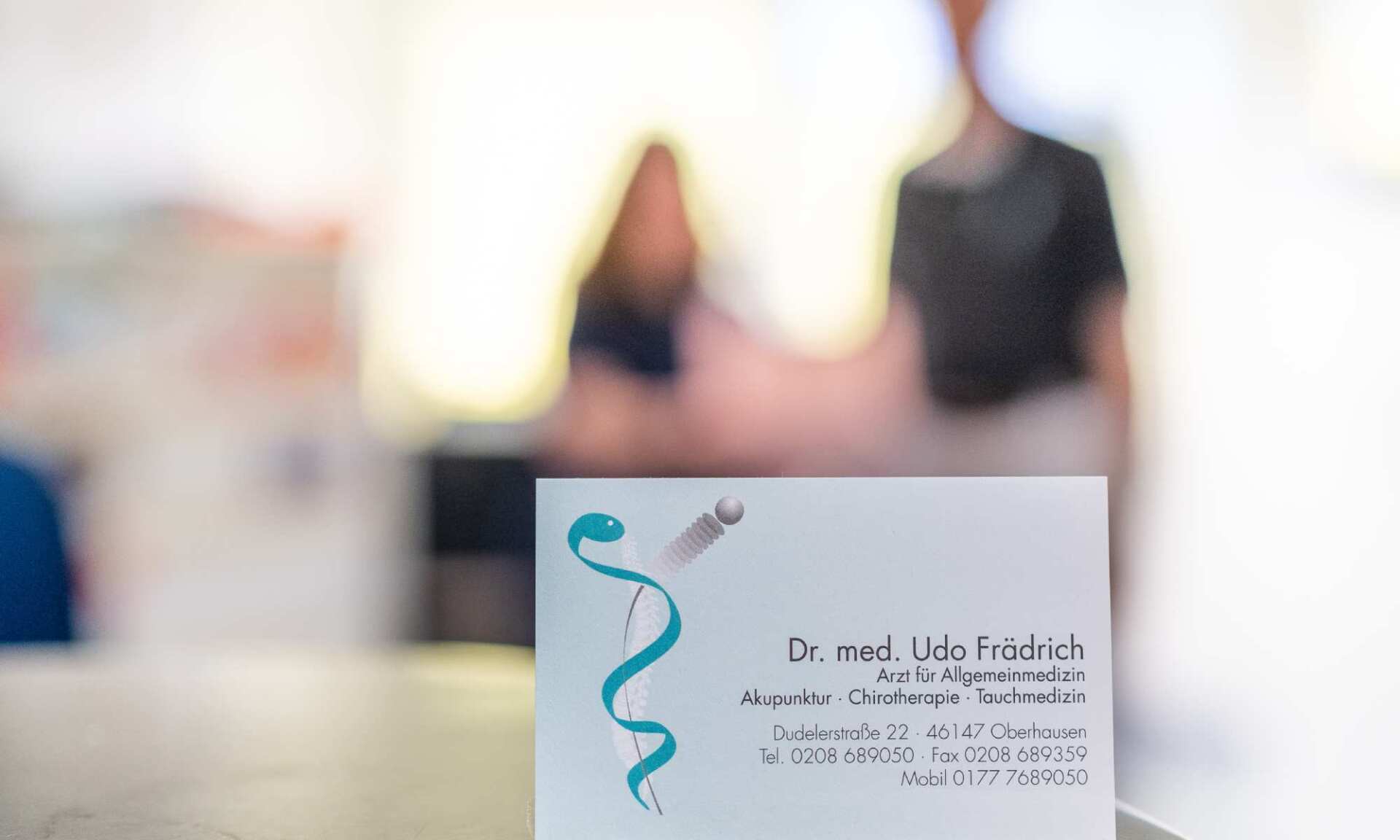 Visitenkarte von Udo Frädrich