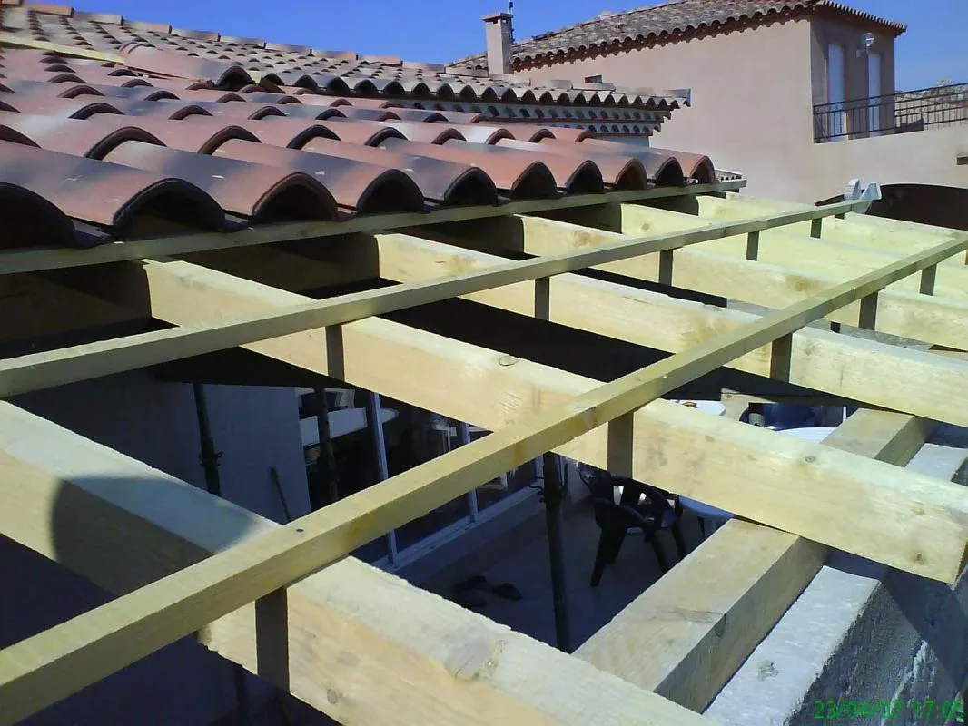 Installation de toiture en ardoise