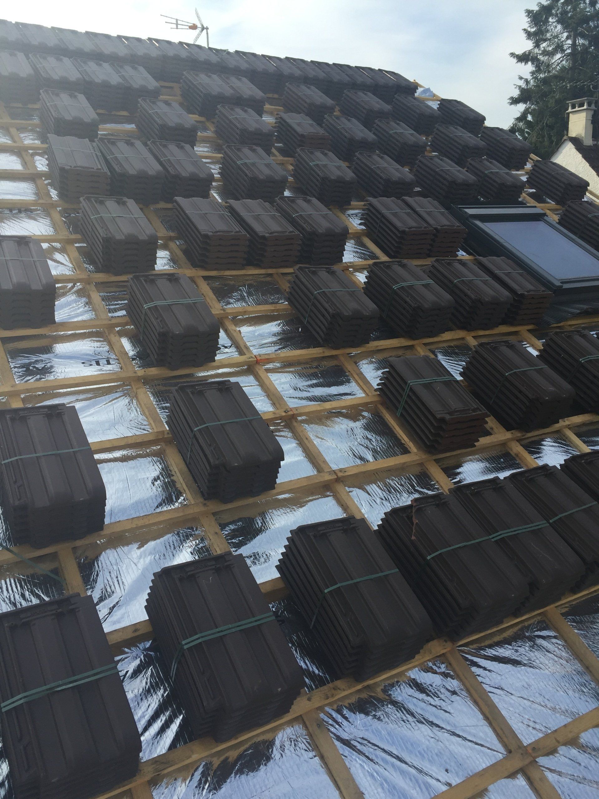 Rénovation de toiture en tuiles