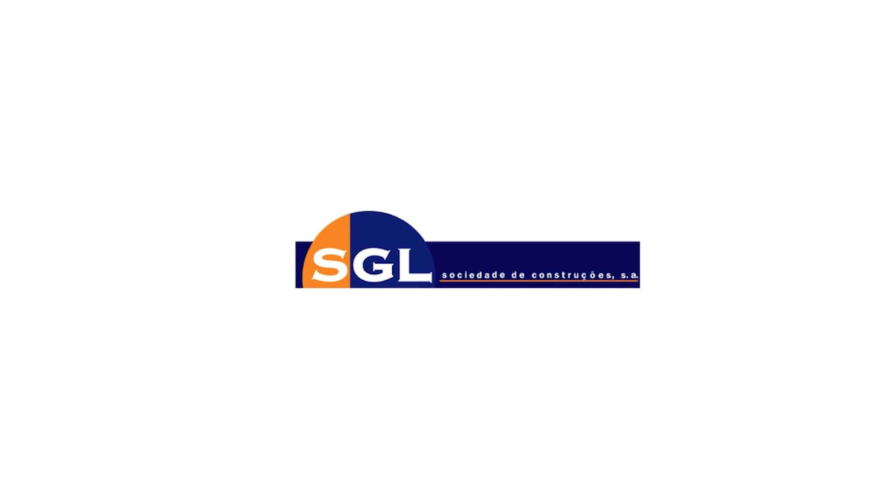 Um logotipo para sgl é mostrado em um fundo branco
