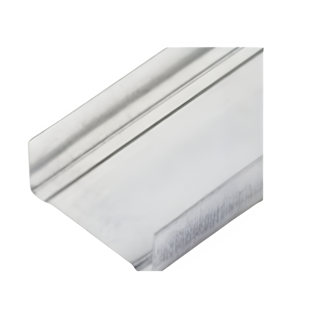 Um close de um pedaço de metal em um fundo branco.