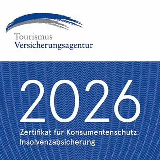 Logo for Tourismus Versicherungsagentur, displaying