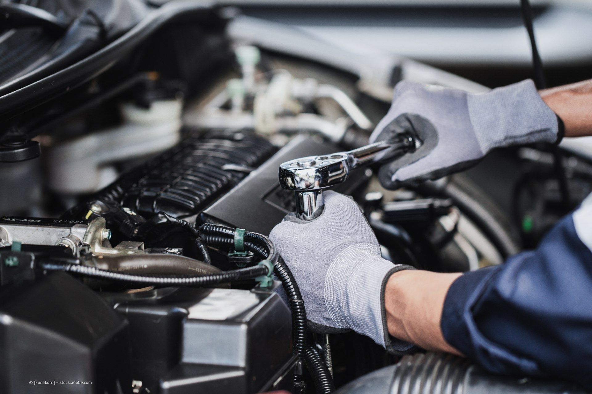 Motorwartung Fahrzeug