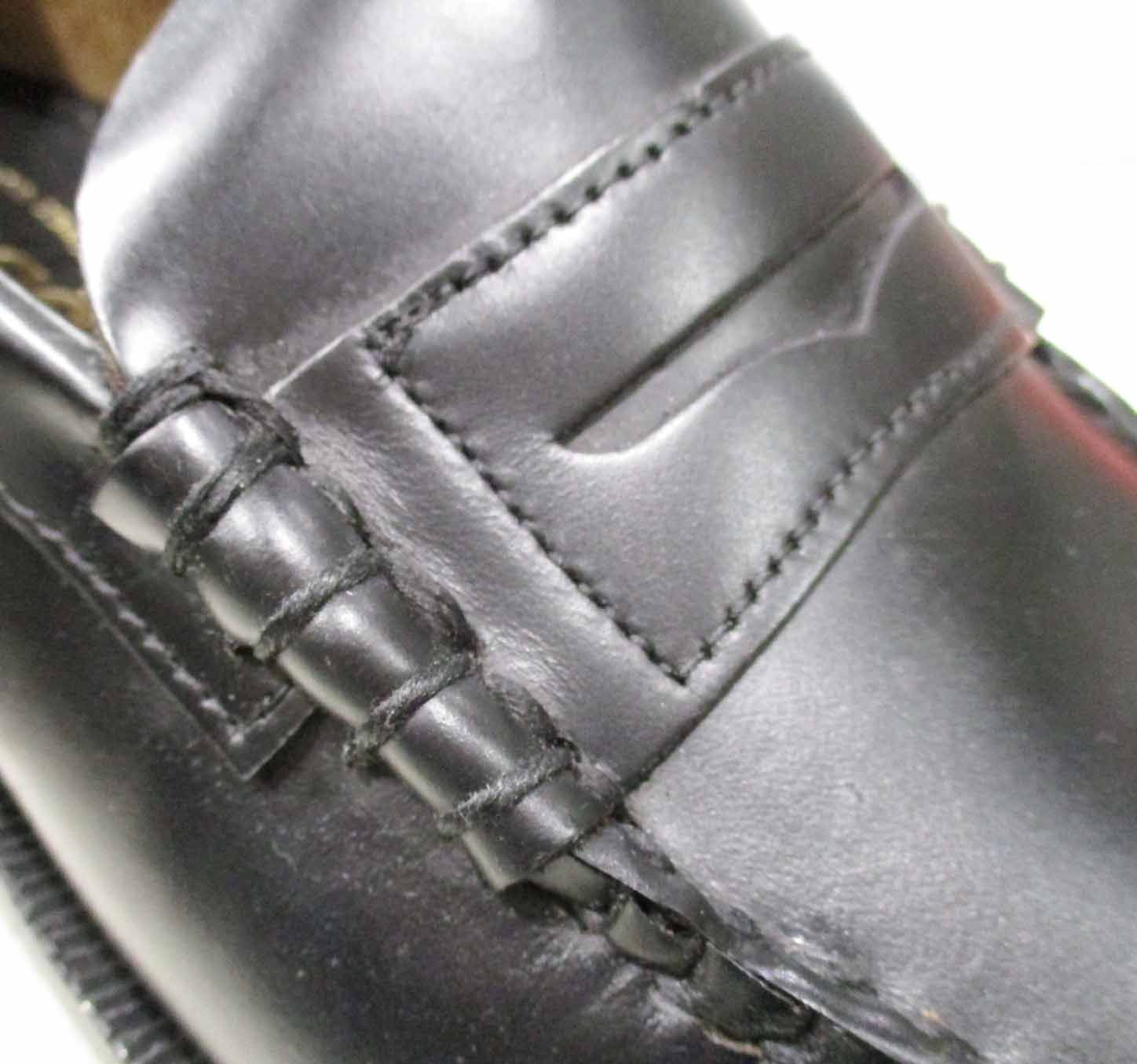 Mocassino nero pelle