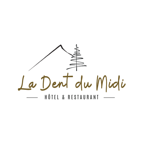 Logo - La Dent-du-Midi - Hôtel - Restaurant - Séminaire - Offre de groupe