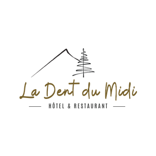 Logo - La Dent-du-Midi - Hôtel - Restaurant - Séminaire - Offre de groupe