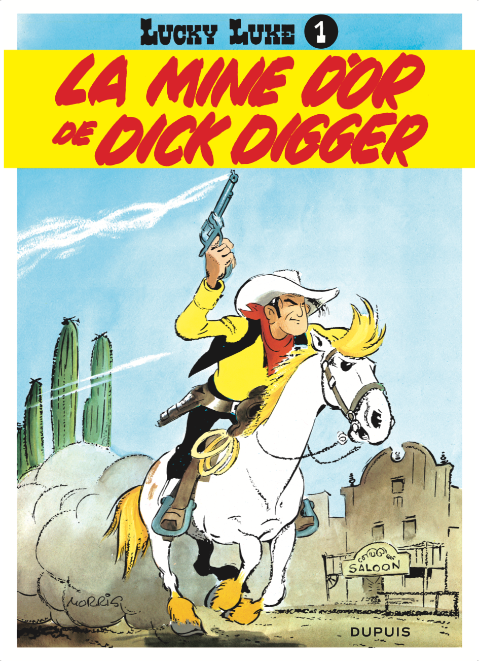 La Dent-du-Midi - Château St-Maurice - Lucky Luke