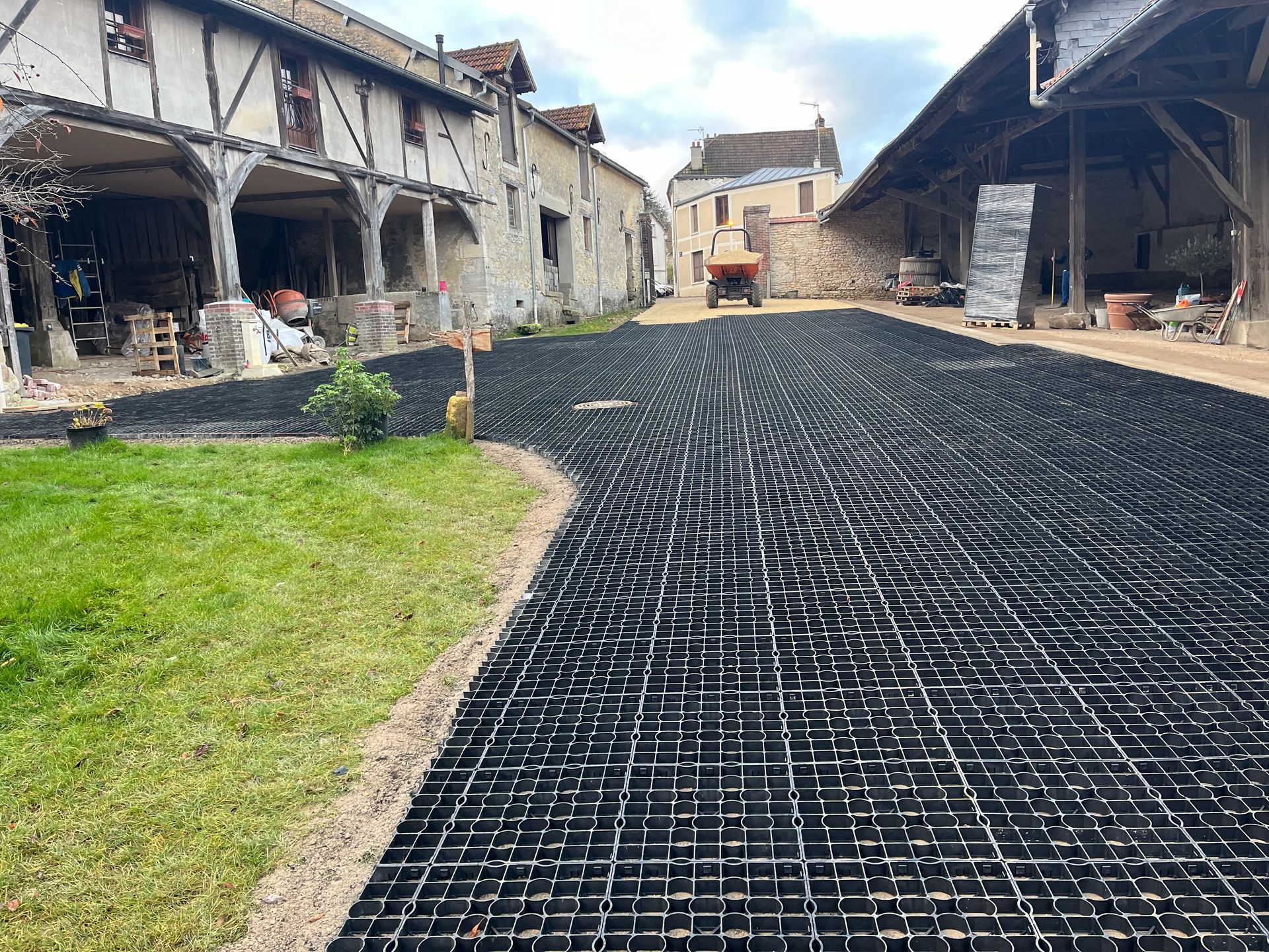 Création de cour