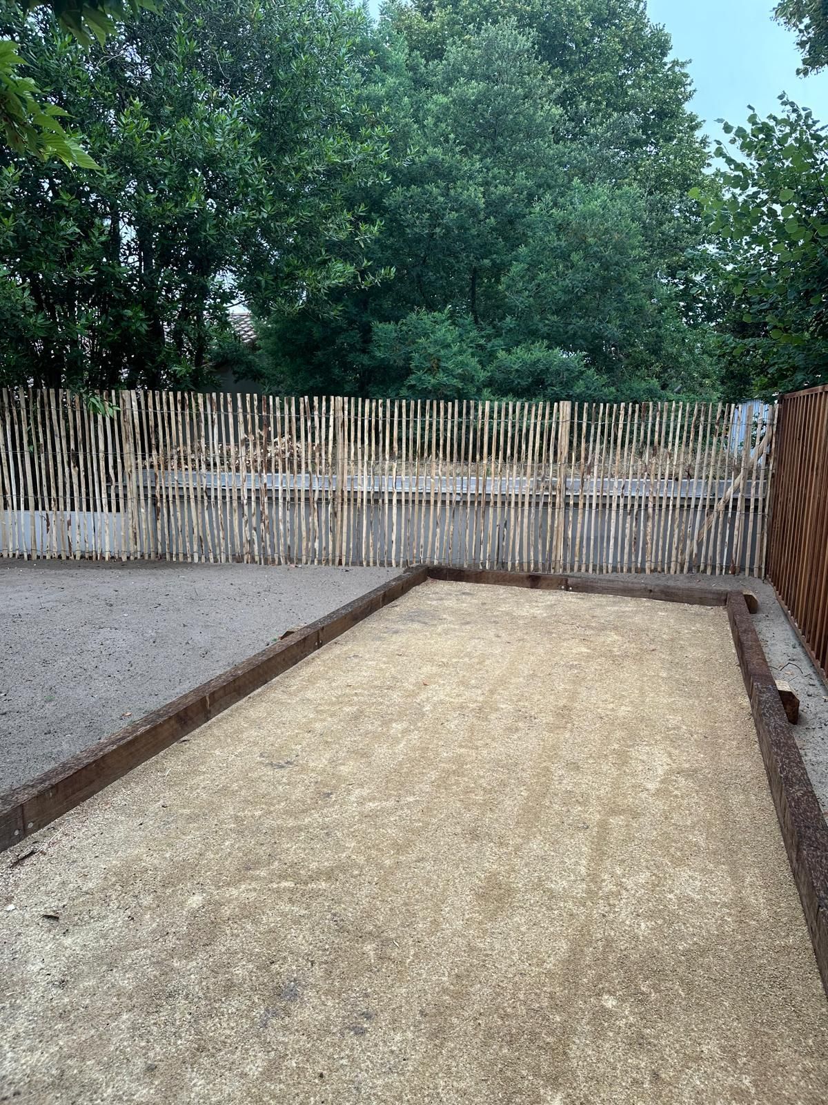 Terrain de pétanque
