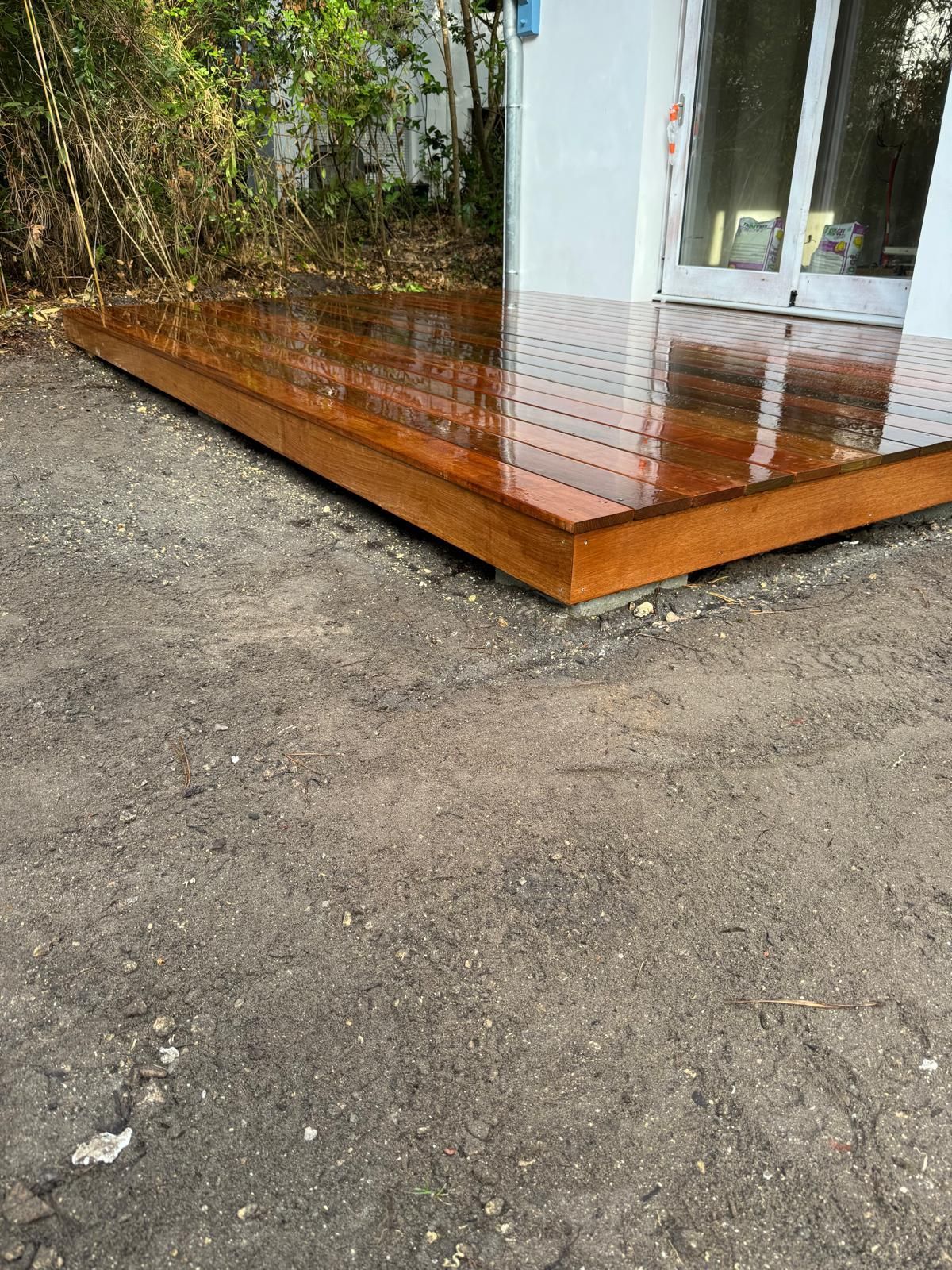 Petite terrasse en bois