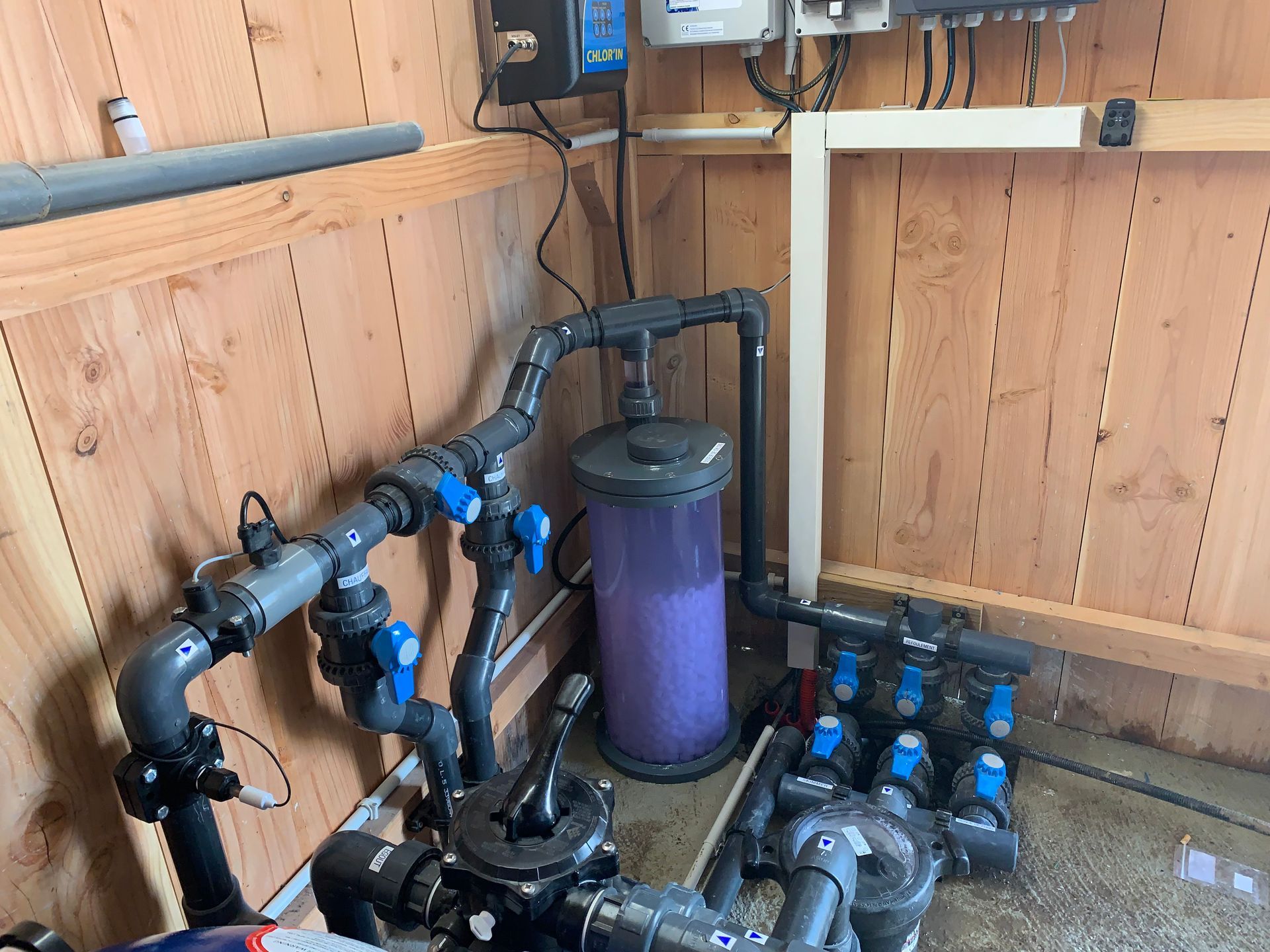 Appareil de filtration pour la piscine
