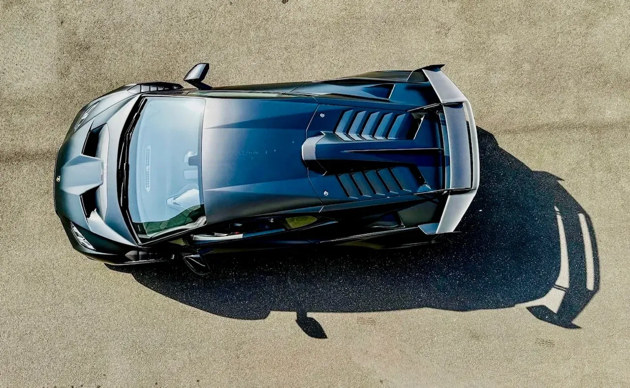 LAMBORGHINI Huracan STO - vue de dessus