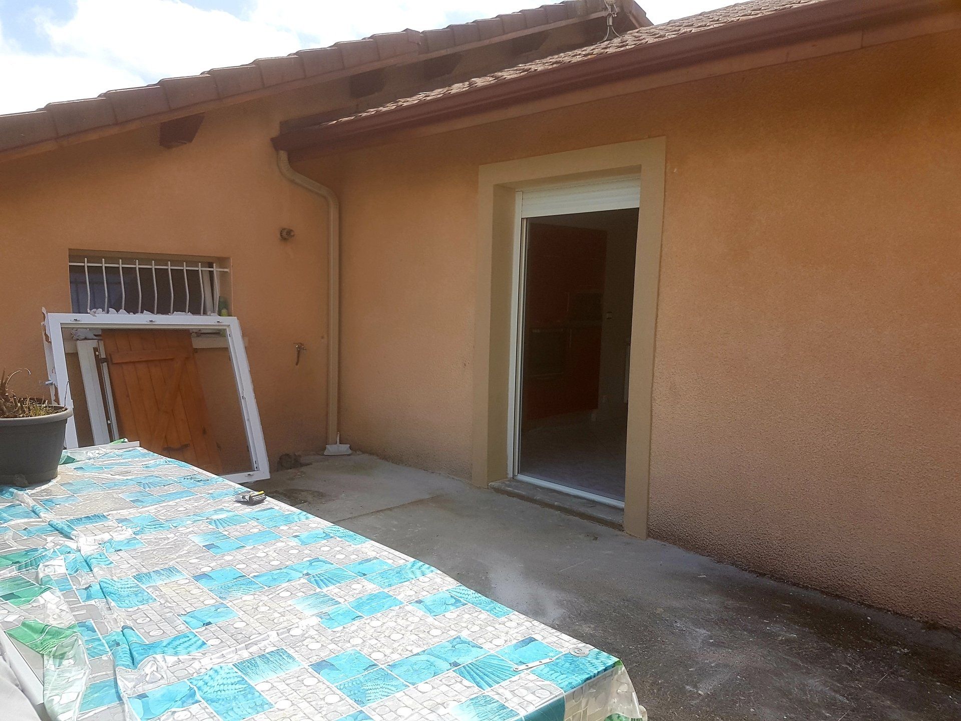 Finition extérieure ouverture