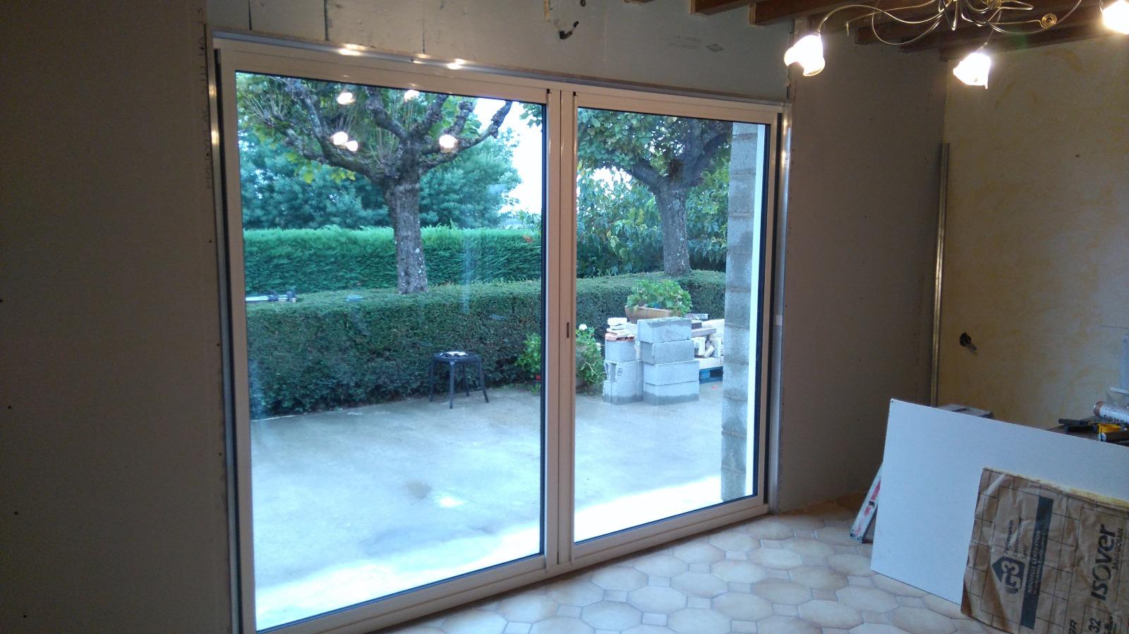 Isolation de baie vitrée