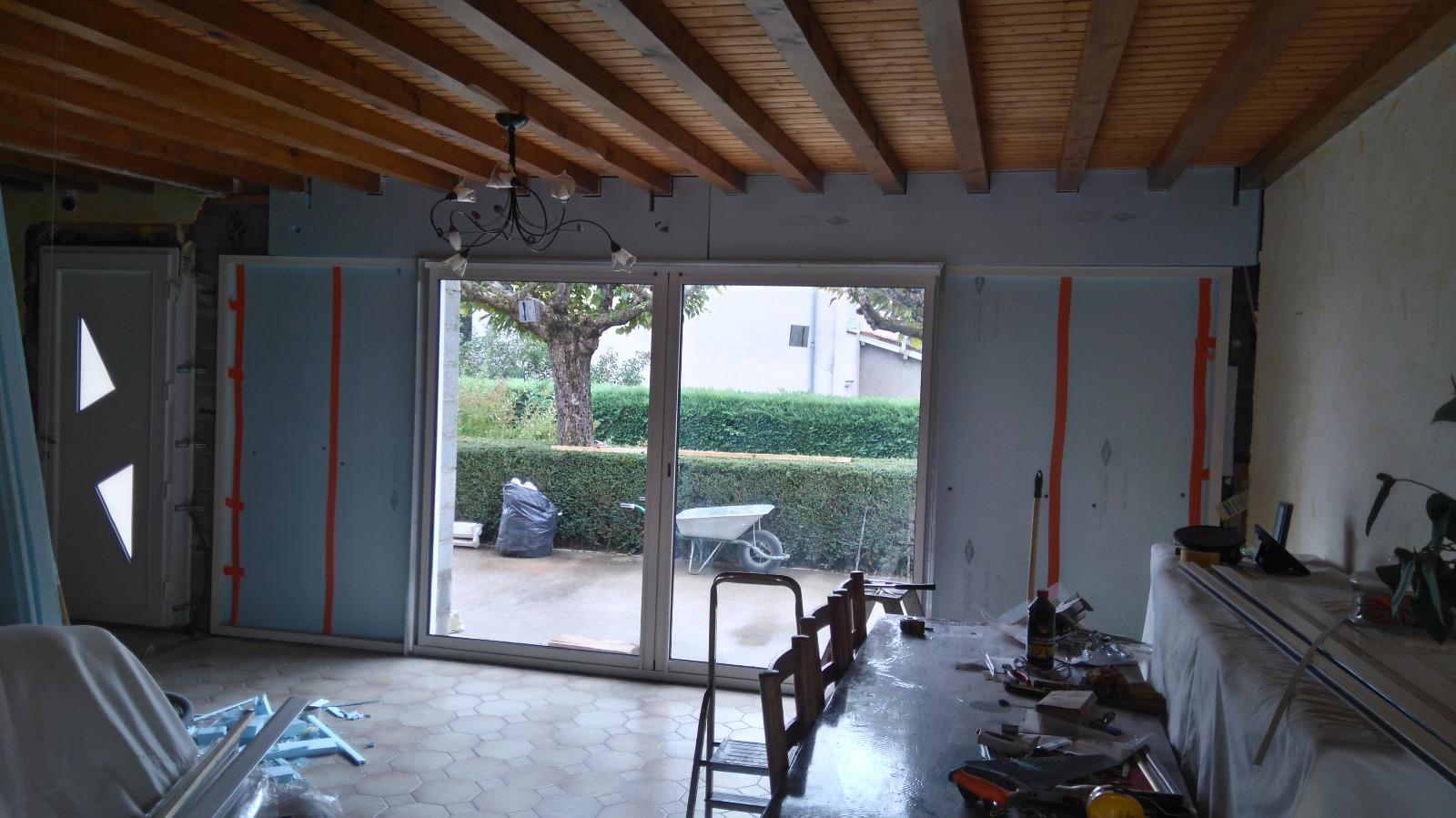 Structure baie vitrée