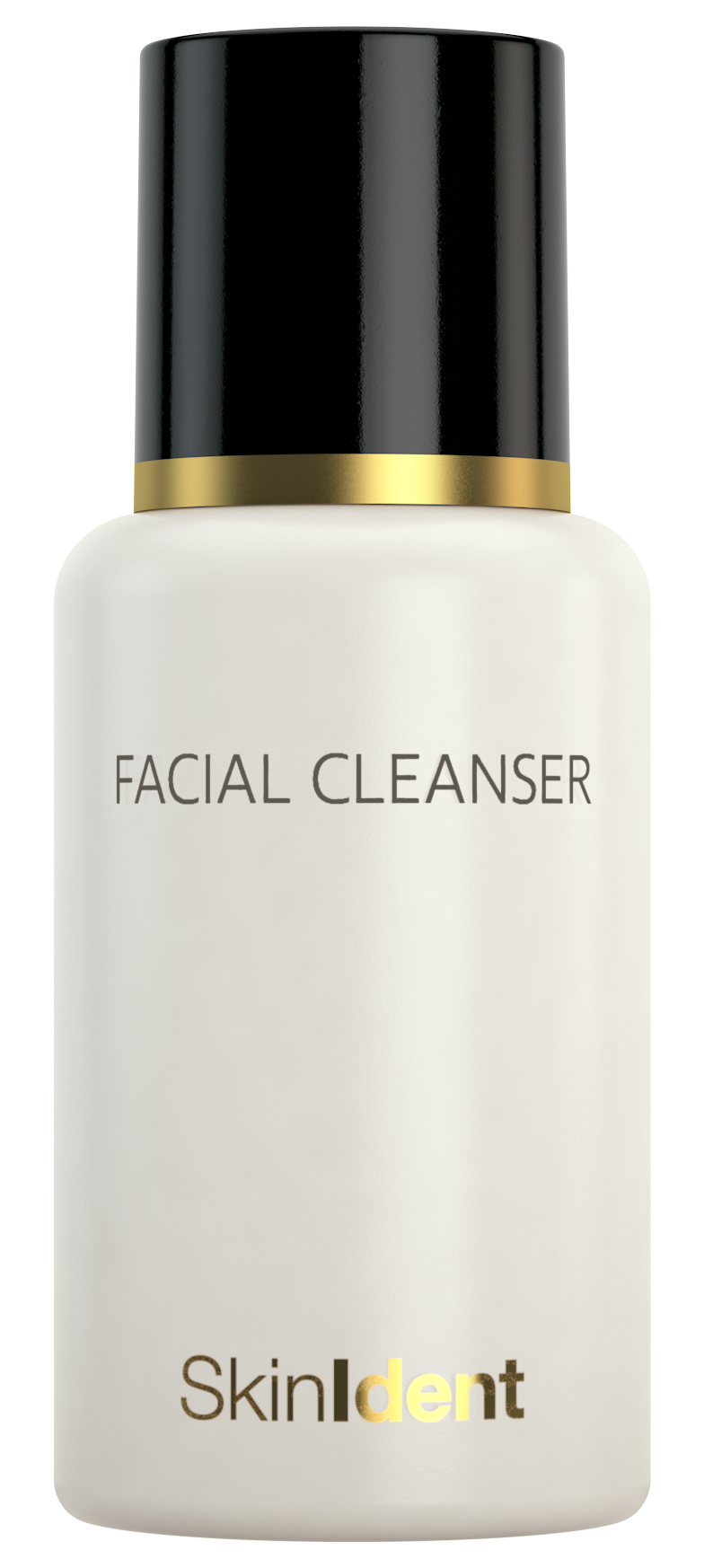 200ml Kosmetikflasche von SkinIdent – Facial Cleanser