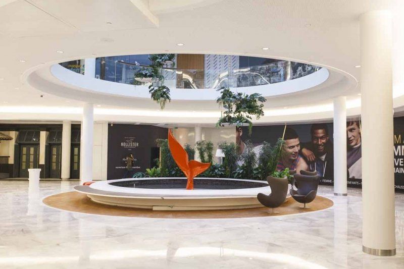 Revêtement pour centre commercial