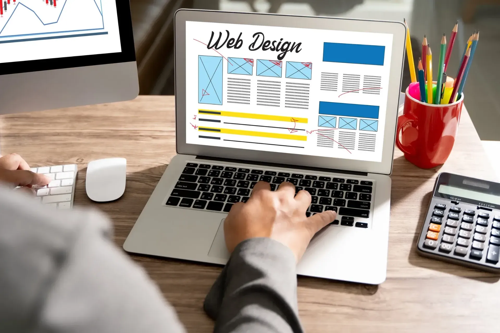 Imagen de muestra de una montaña y un círculo encima.