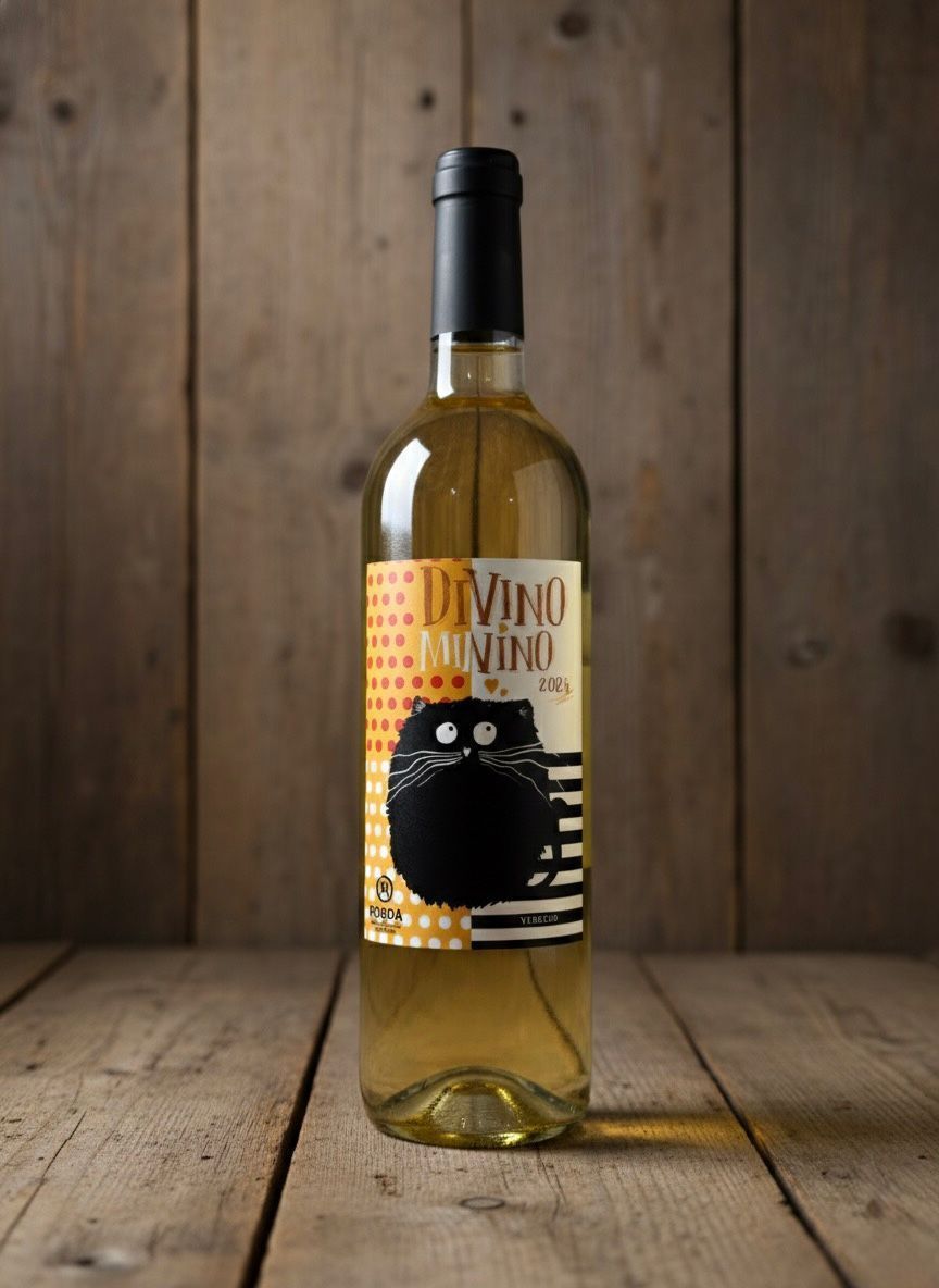 Botella de vino blanco, 