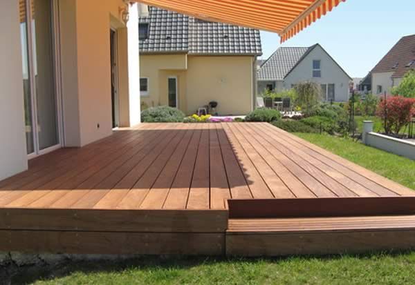 Terrasse et store banne