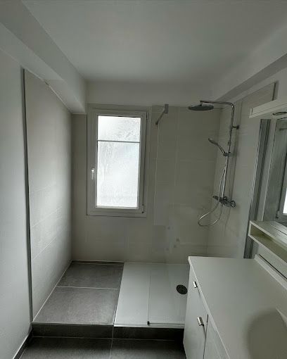 Réfection d'espace douche, vasque