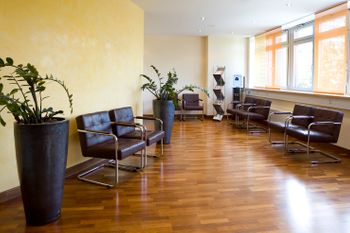 Wartebereich Frauenarztpraxis