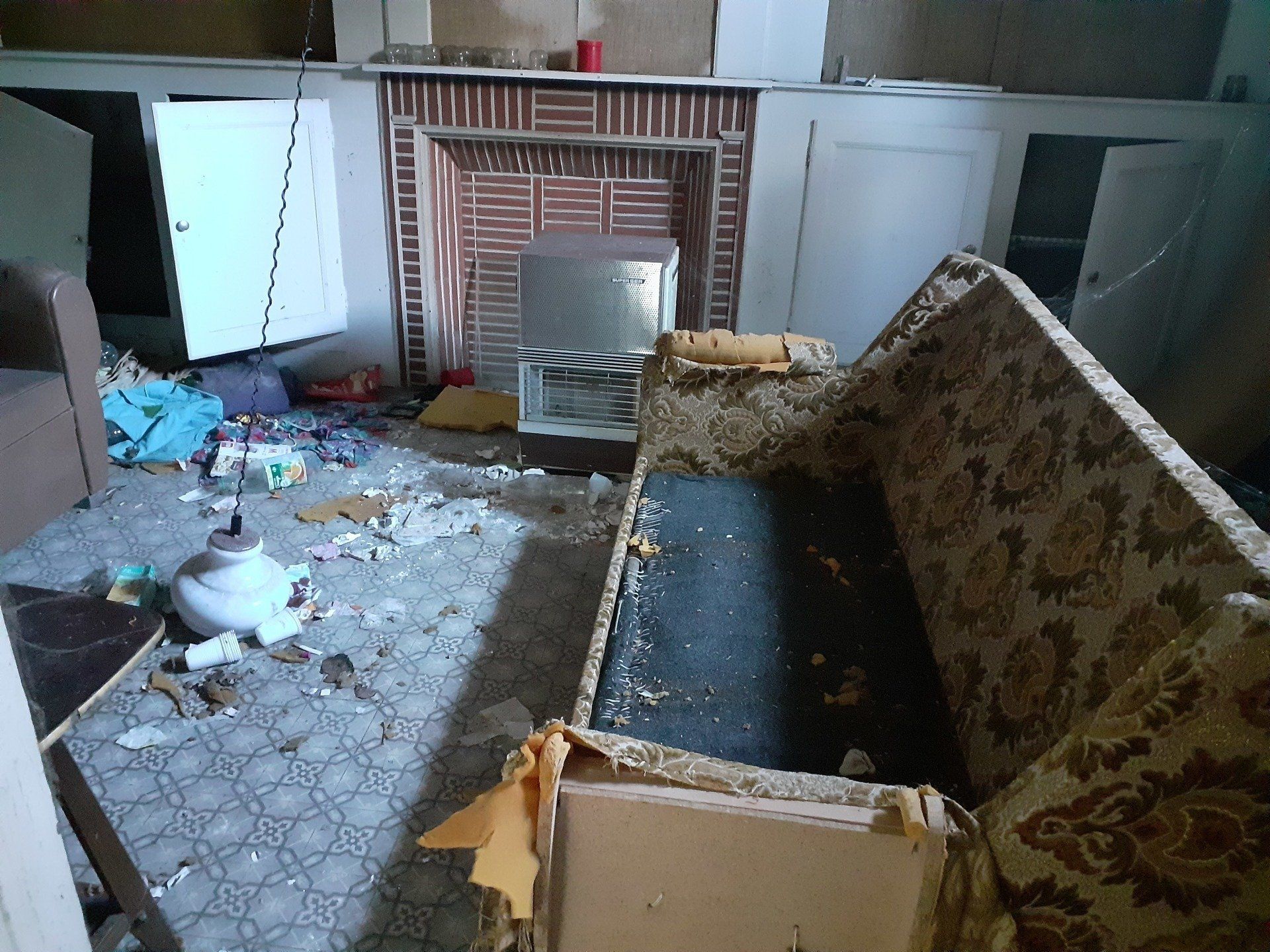 Avant intervention - débarras de maison