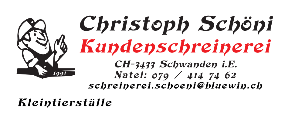 Christoph Schöni Kundenschreinerei