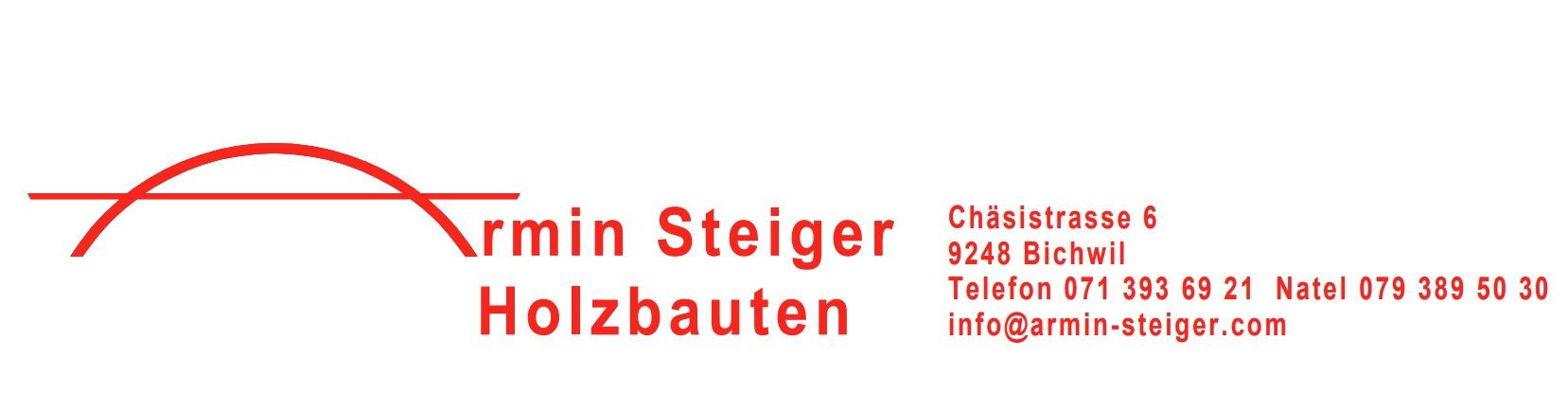 Logo - Armin Steiger Holzbauten - Oberbüren