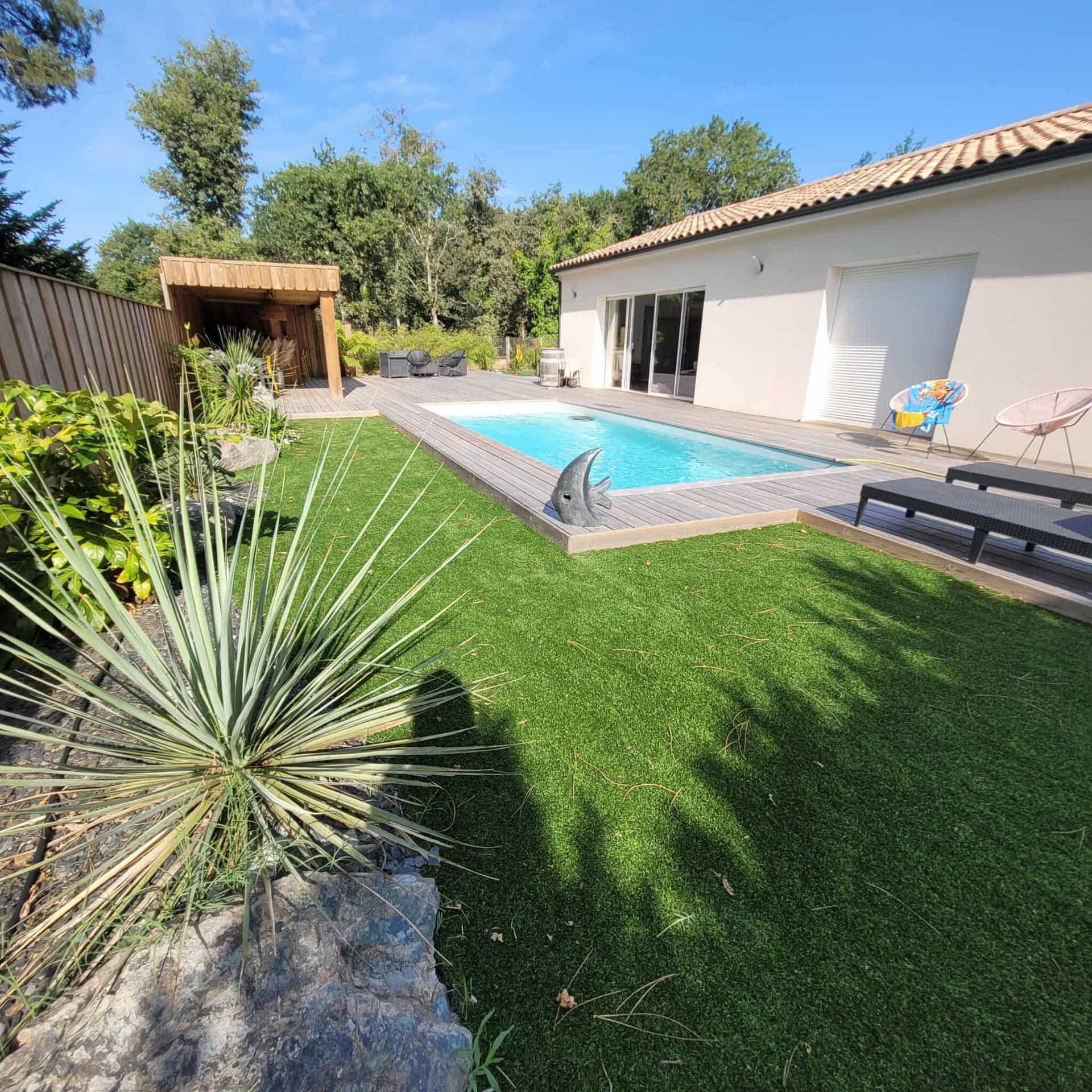 Décor paysager de jardin Décor paysager de jardin