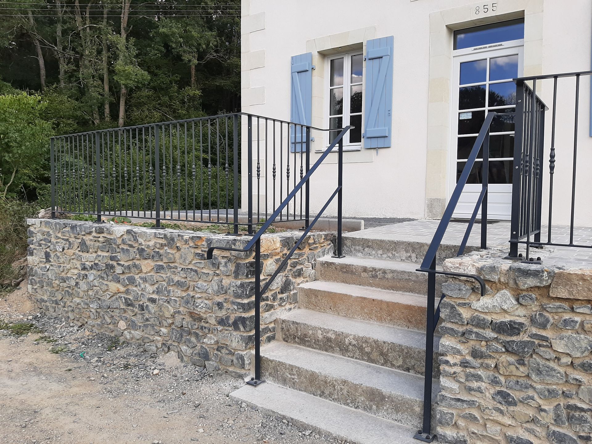 Garde-corps en métal