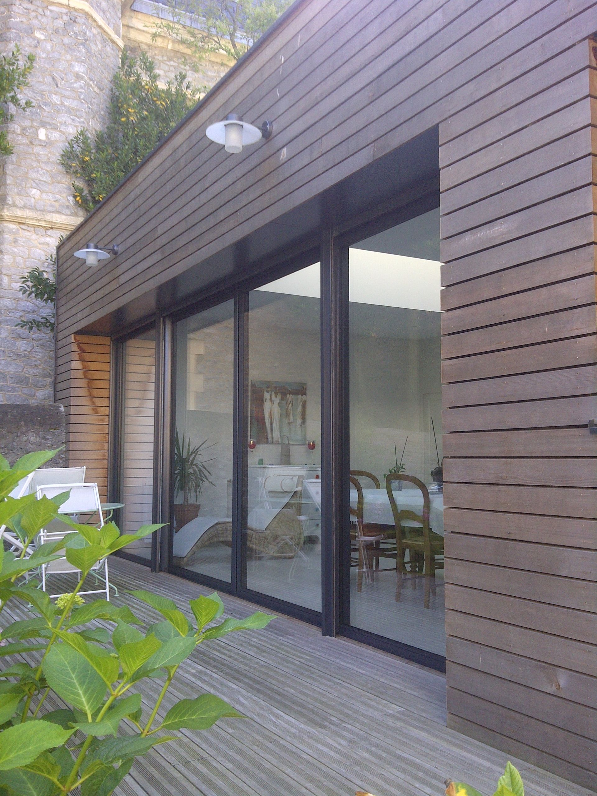 Baie vitrée coulissante