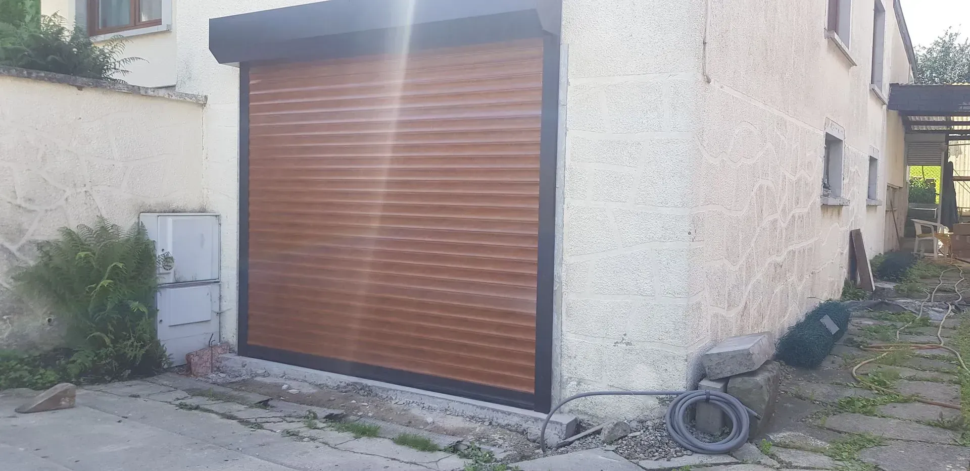 Volet roulant fermé