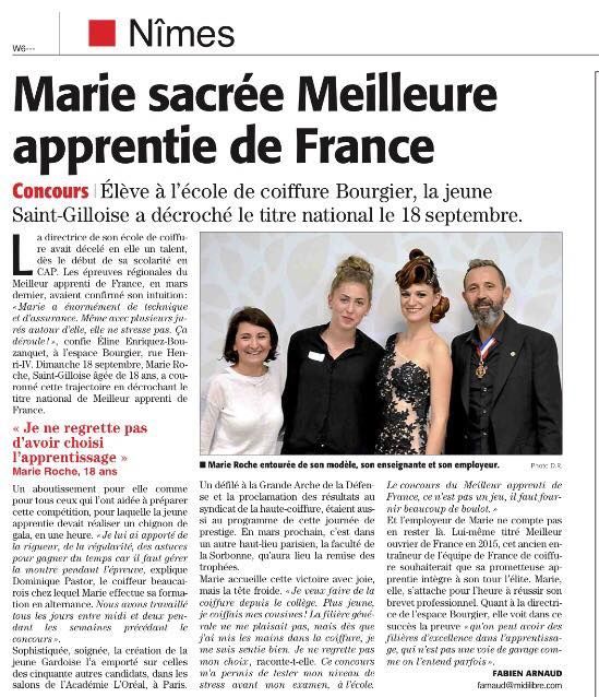 meilleure apprentie de France