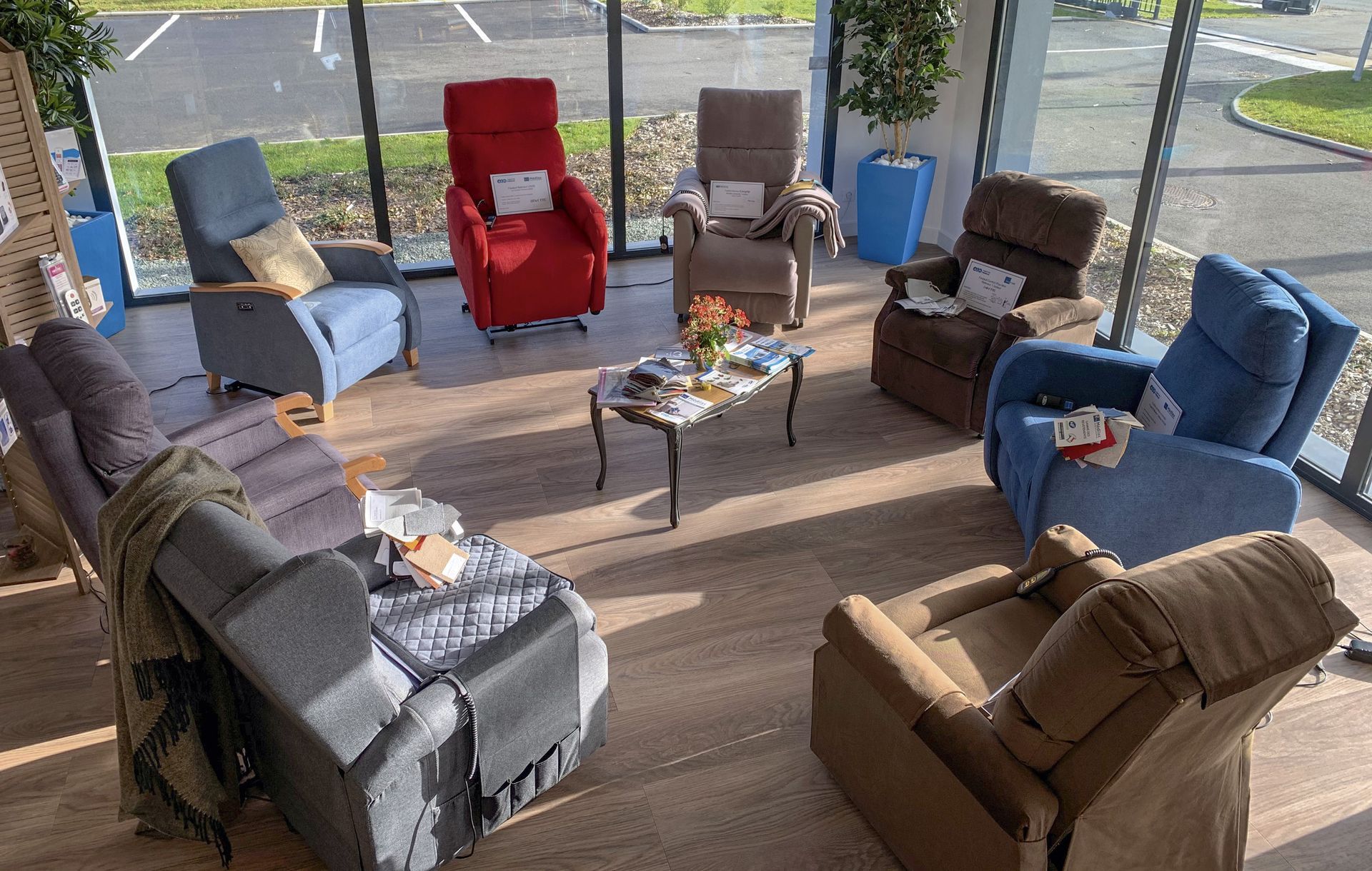 Notre gamme de fauteuils