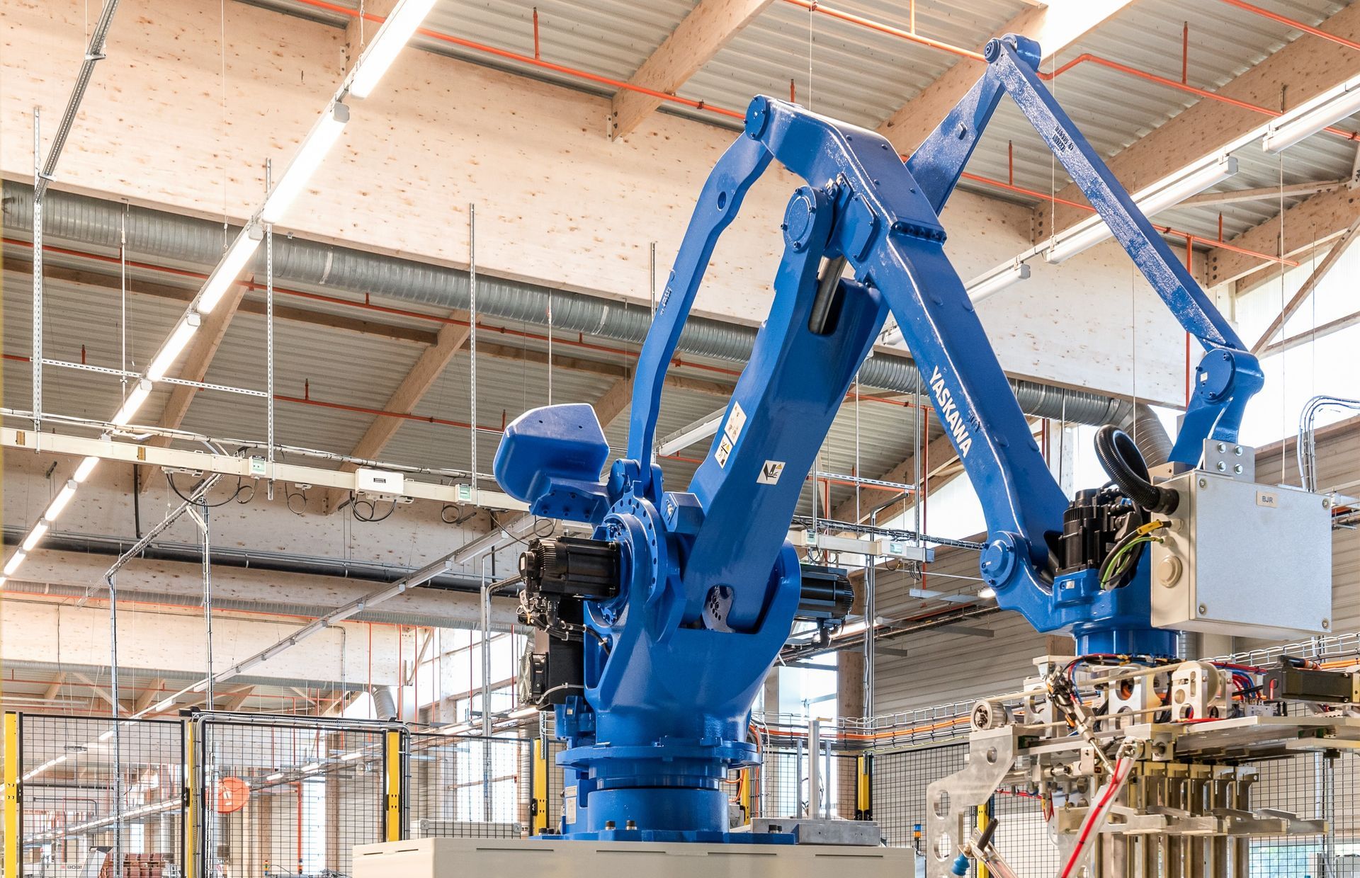 Machine dans l'usine de Posson Packaging