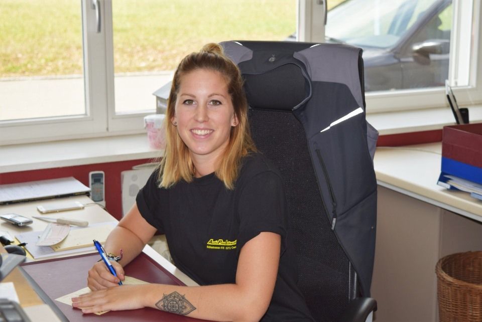 Pascale Schweizer von der AutoPneu Schweizer AG