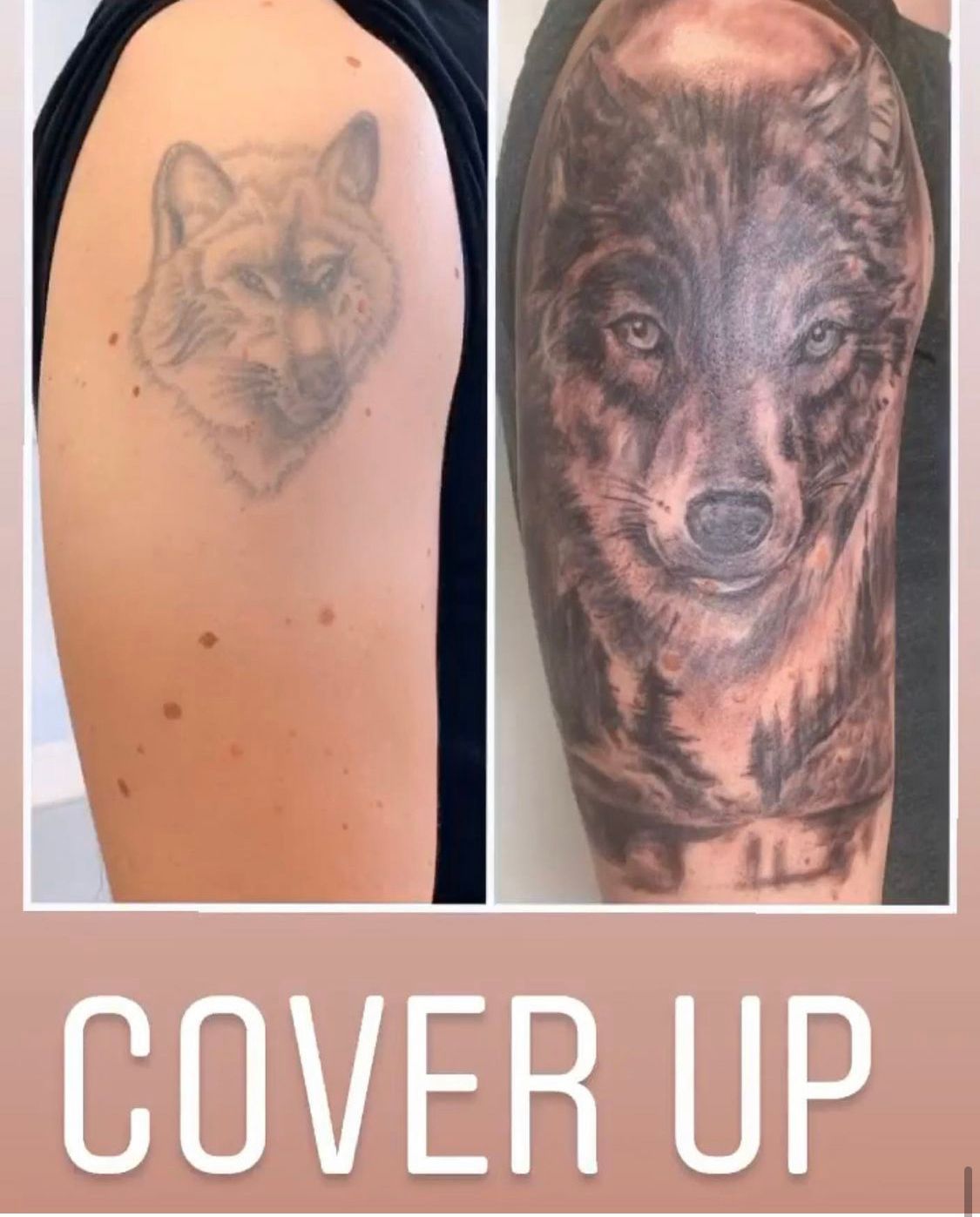 Tierfantasie Portrait Tattoo - Feel Ink Tattoo Studio - Urdorf