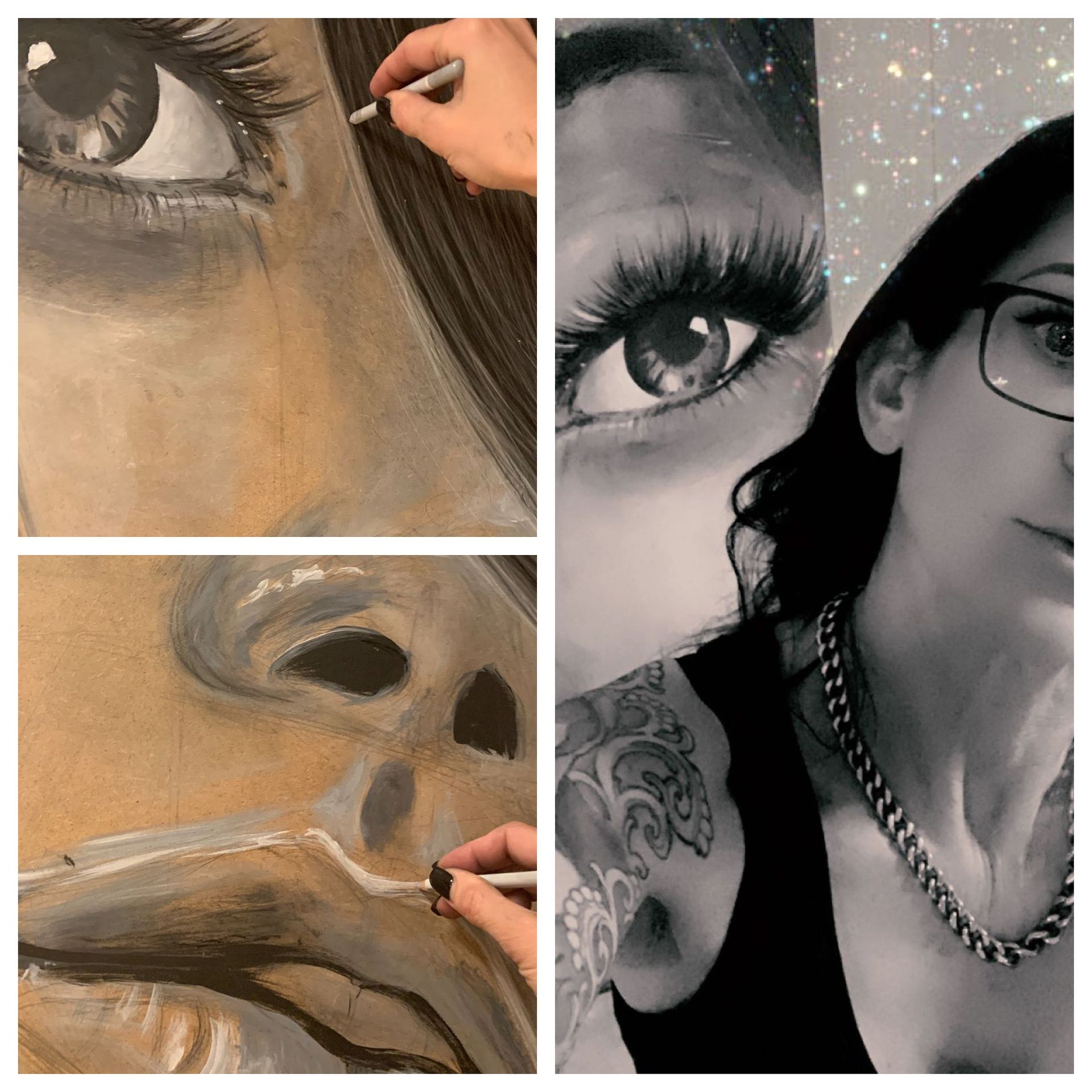 Acrylbilder - Feel Ink Tattoo Studio - Urdorf