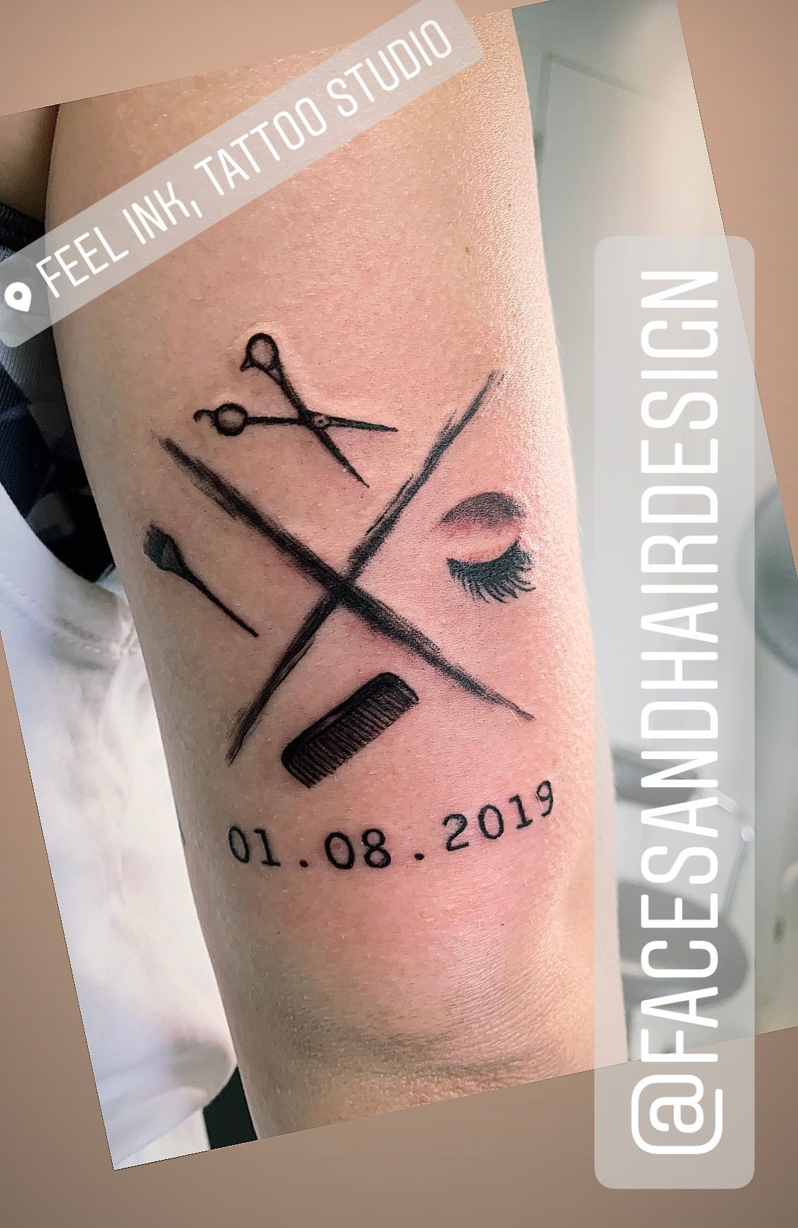 Photorealistisches Tattoo - Feel Ink Tattoo Studio - Urdorf