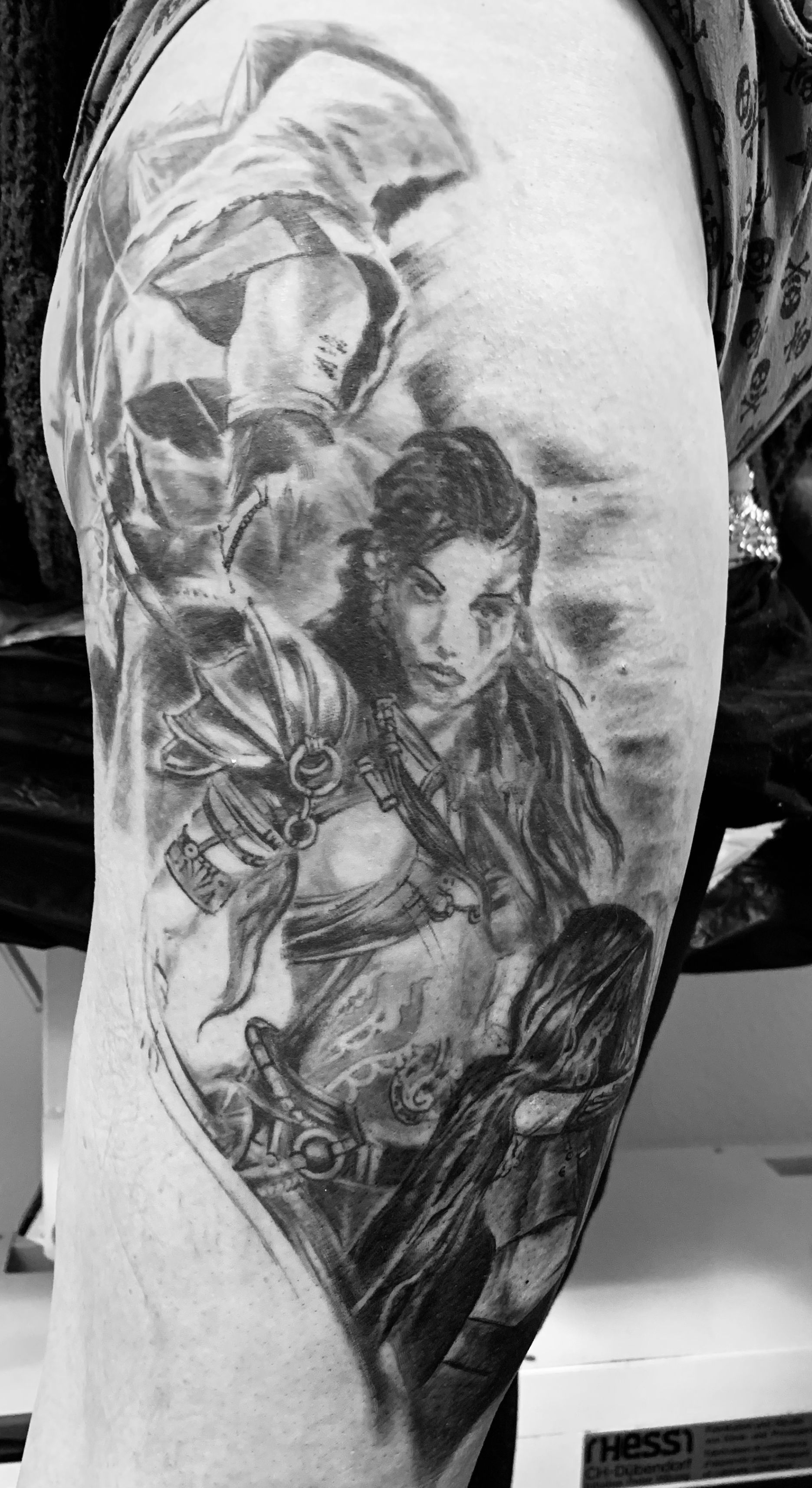 Photorealistisches Tattoo - Feel Ink Tattoo Studio - Urdorf