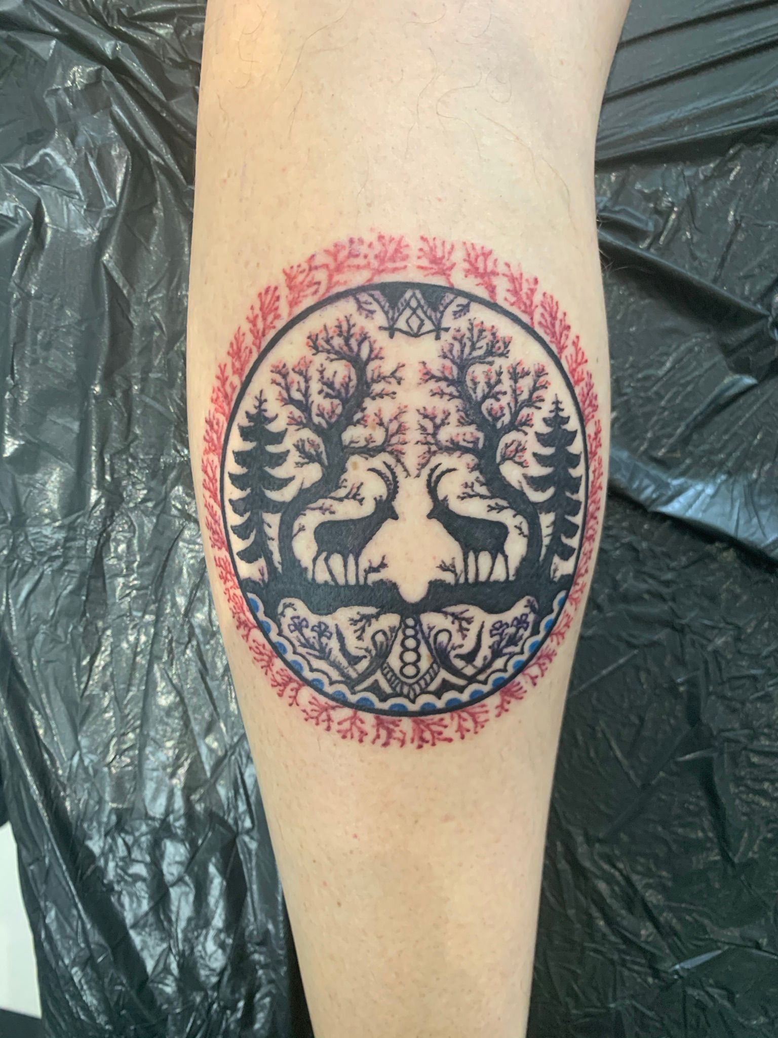 Tierfantasie Portrait Tattoo - Feel Ink Tattoo Studio - Urdorf