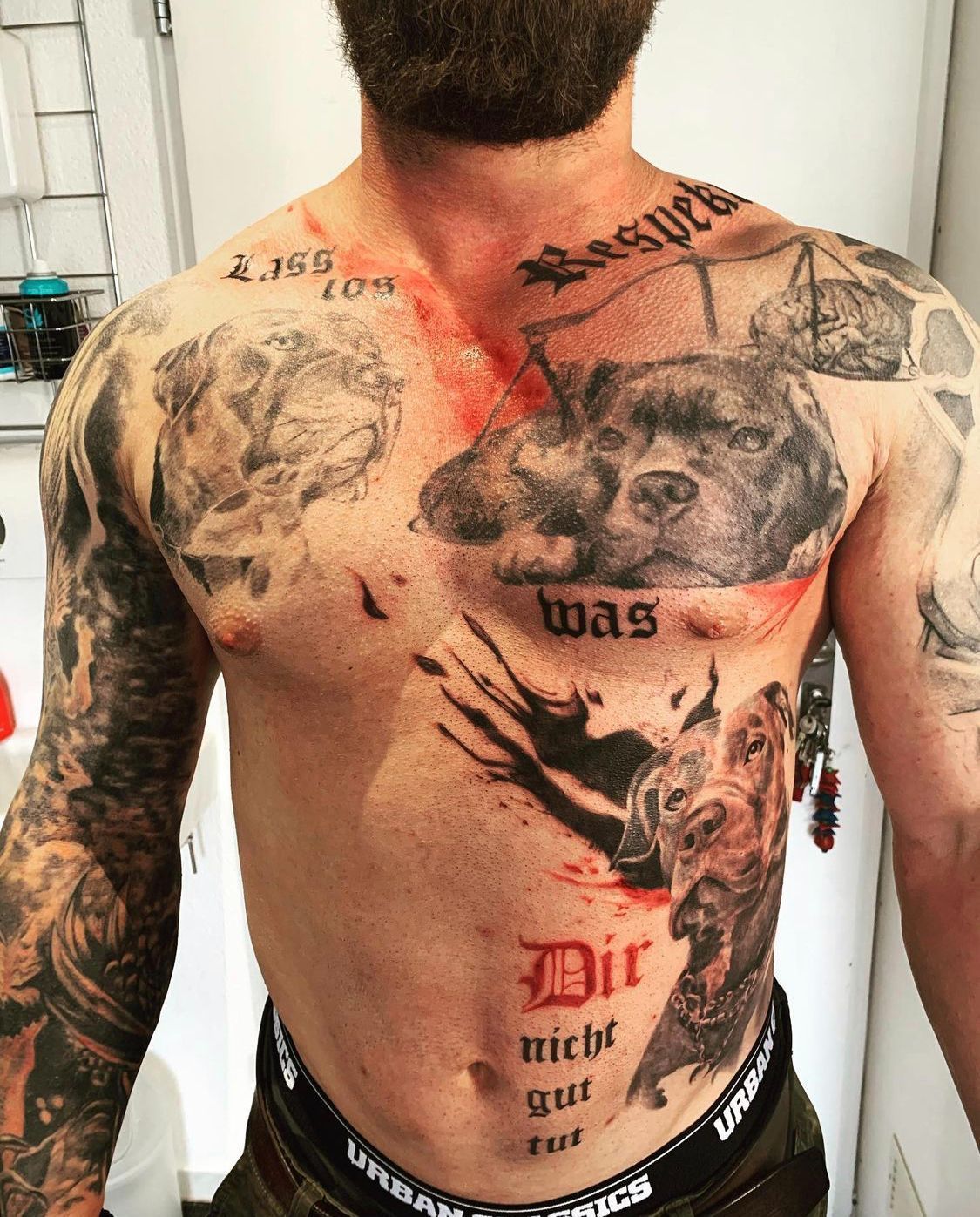 Tierfantasie Portrait Tattoo - Feel Ink Tattoo Studio - Urdorf