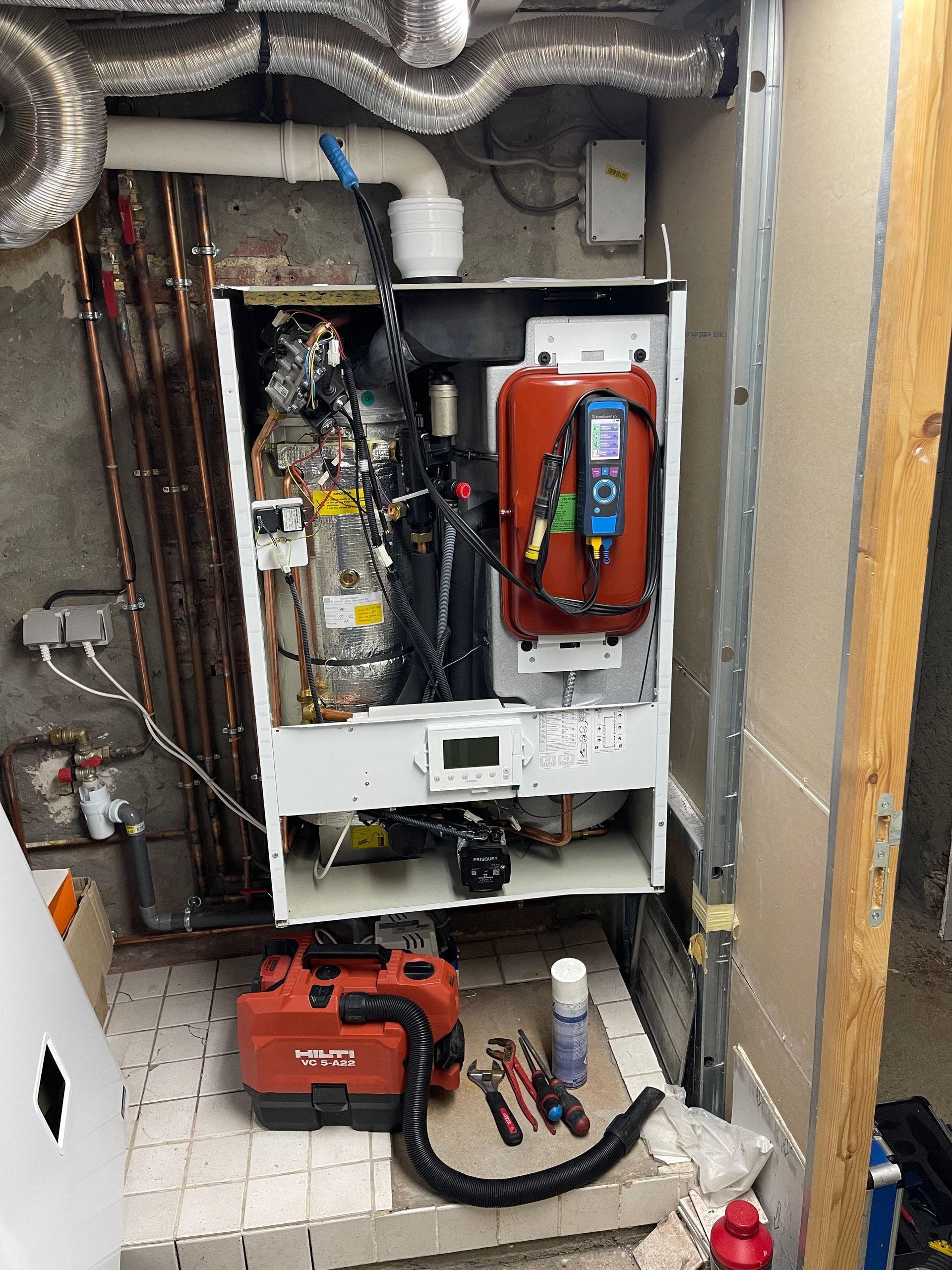 Entretien de chaufière par l'entreprise