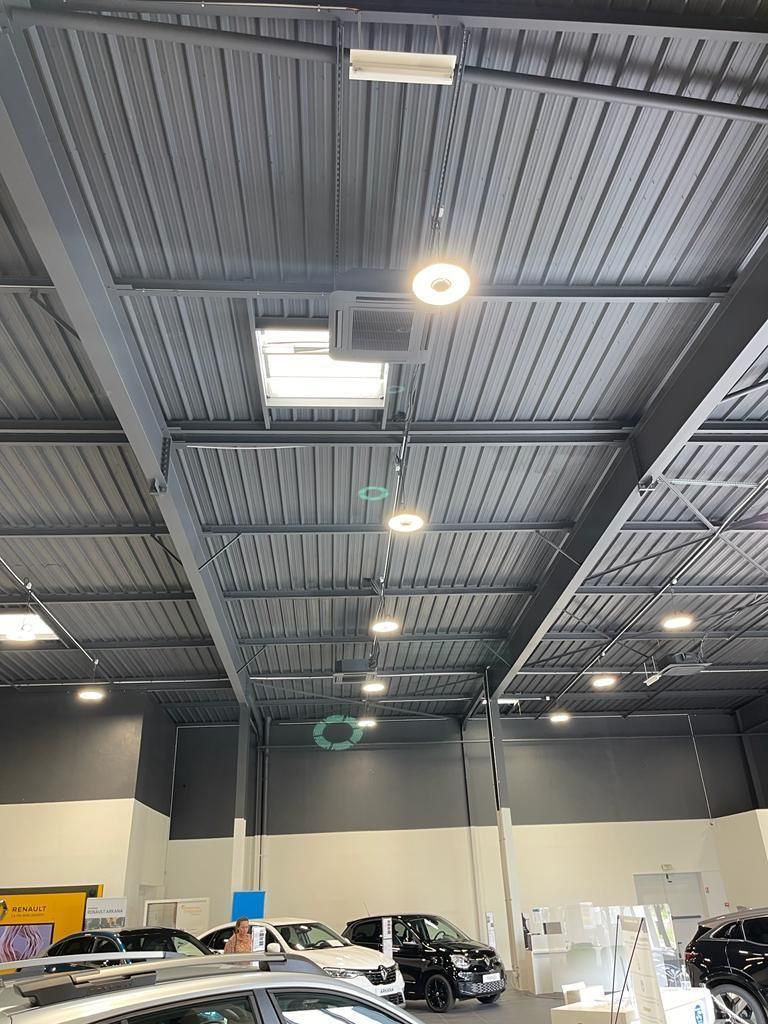 Autre photo d'une climatisation dans une entreprise