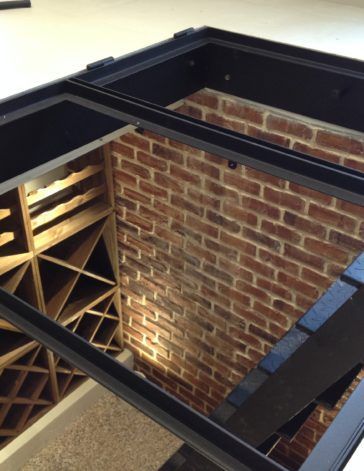 Rénovation intérieure style industriel et mur de brique